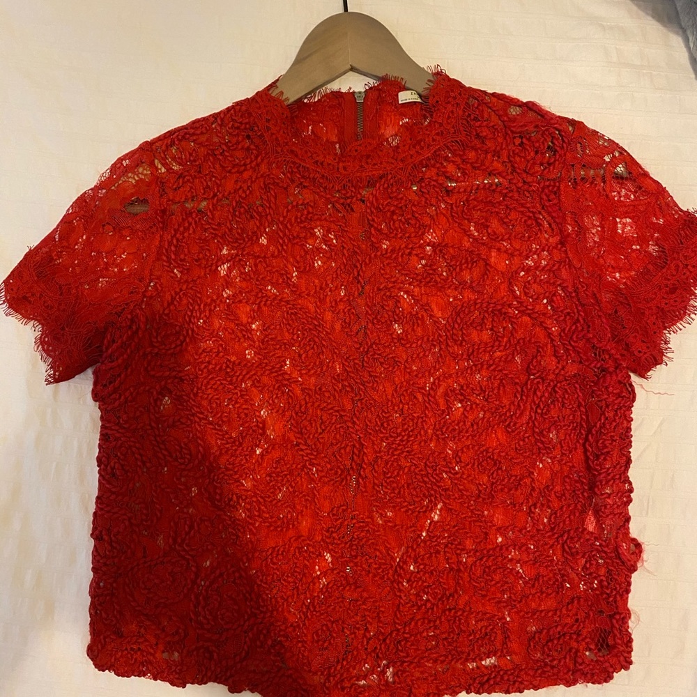 Zara lace top